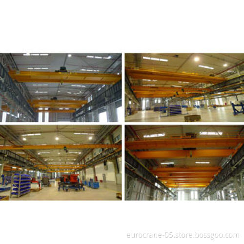 Double girder overhead crane, normal headroom